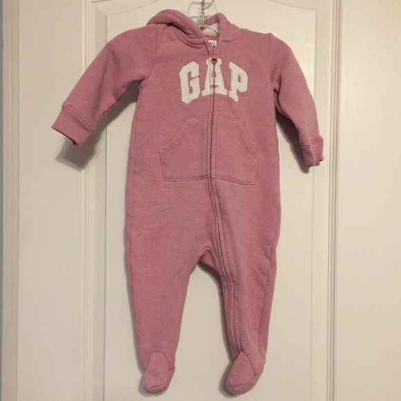 Gap Dusty Pink Coverall 6-12 months - Picture 1 of 8